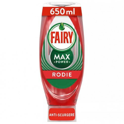 Detergent de spălat vase Fairy Max Power 0,65 litri Rodie