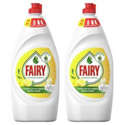 Detergent de vase Fairy Lemon 2х800ml