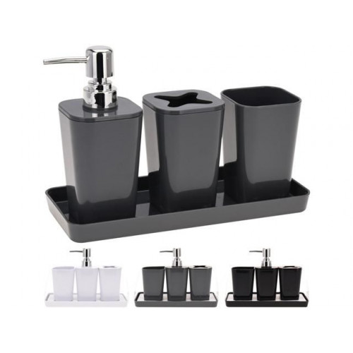 Set pentru baie din plastic Bathroom 4buc 