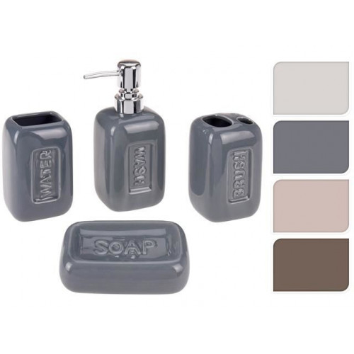 Set pentru baie din ceramica Bathroom 4buc 