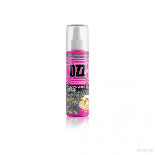 OZZ Baby молочка-спрей от насекомых детский 100мл розовый/ 020801