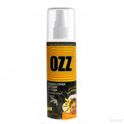 OZZ Baby лосьон-спрей от насекомых детский от 1 года 100мл жёлтый / 020804