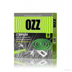 OZZ Standart Спираль от комаров и мешок 10шт /021302 зеленый