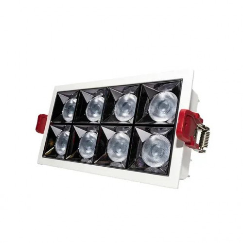 Точечный светильник Elmos KH-L093-16W-W 16 Вт 8 LED Встроенный белый