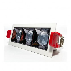 Точечный светильник Elmos KH-L093-6W-W 6 Вт 3 LED Встроенный белый